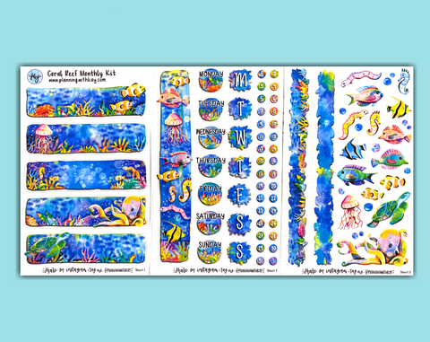 Coral Reef Monthly Kit