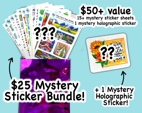 $25 Mystery Sticker Bundle !
