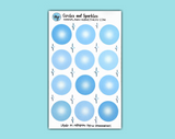 DIGITAL DOWNLOAD Circles and Sparkles (12 colors available!)