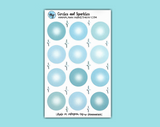 DIGITAL DOWNLOAD Circles and Sparkles (12 colors available!)