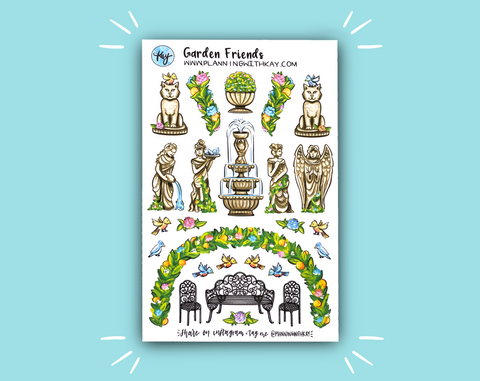 DIGITAL DOWNLOAD Garden Friends