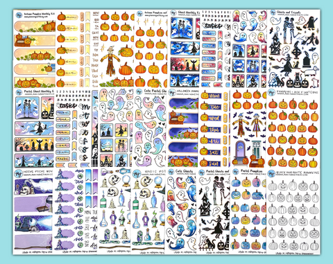 Ultimate Halloween Sticker Bundle!
