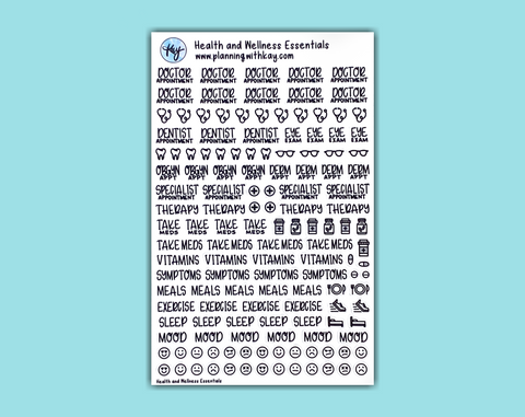 DIGITAL DOWNLOAD Health & Wellness Essentials