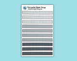 Horizontal Washi Strips (8 colors available!)