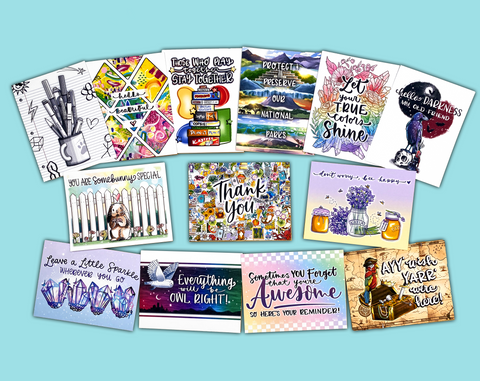 Kay's Postcard Pack (with postcard FREEBIE!)