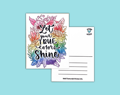 Kay's Rainbow Postcard
