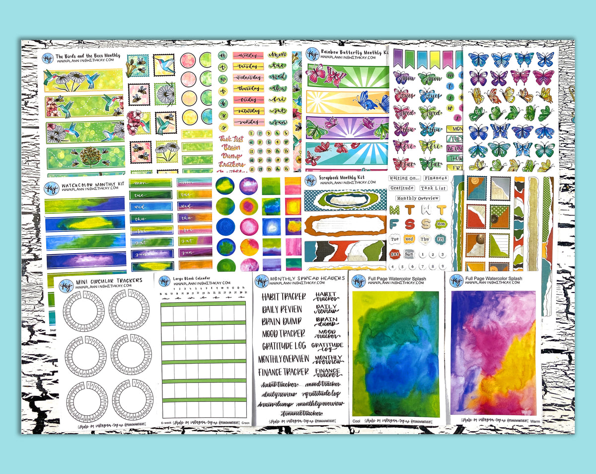 Ultimate Springtime Plan with Me Bundle! – Planning With Kay