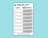 DIGITAL DOWNLOAD Monthly Habit Trackers