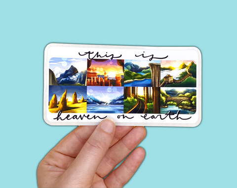 National Park Die Cut Sticker