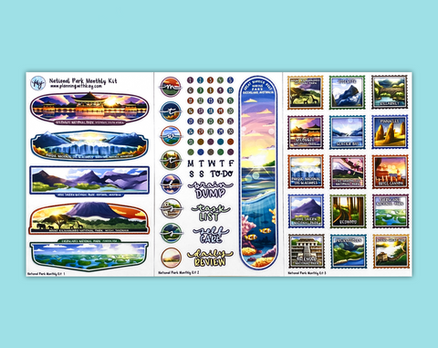 National Park Monthly Kit