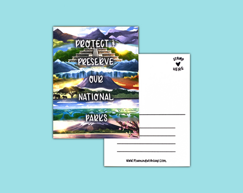 National Park Postcard