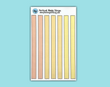 Vertical Washi Strips (8 colors available!)