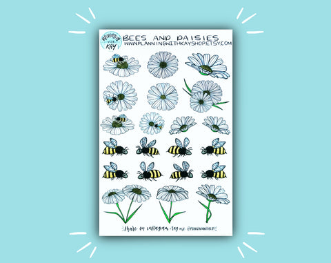 Bees and Daisies