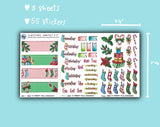 DIGITAL DOWNLOAD Christmas Monthly Kit