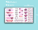 Pink Crystal Clear Monthly Kit