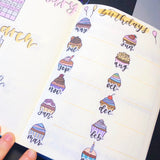 Cupcake Monthly Headers