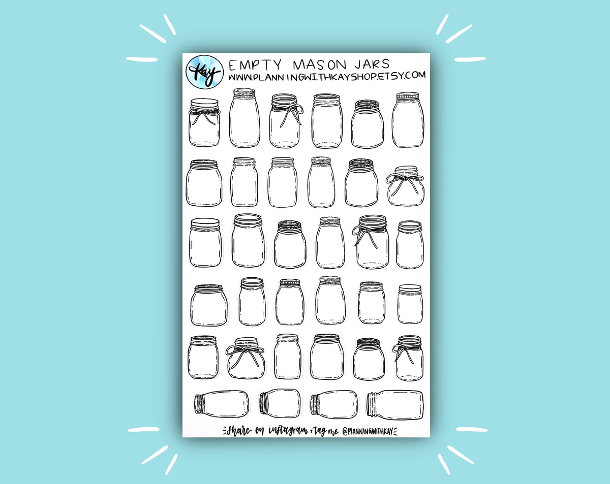 Empty Mason Jar – Planning With Kay
