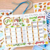 Fall Leaves Monthly Kit