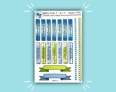 DIGITAL DOWNLOAD Monthly Kit Add-On (Firefly)