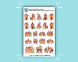 DIGITAL DOWNLOAD Gingerbread Houses