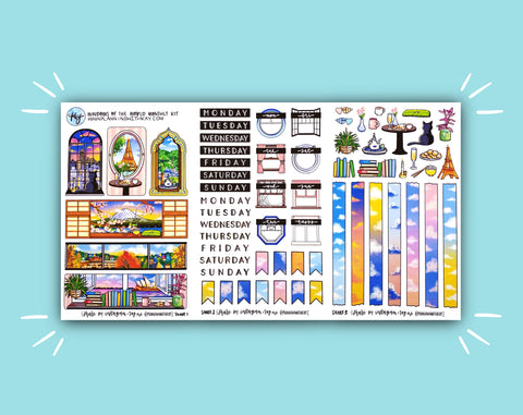 DIGITAL DOWNLOAD Windows of the World Monthly Kit