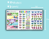 Rainbow Butterfly Monthly Kit