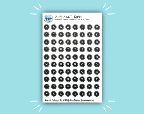 Alphabet Dots