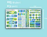 DIGITAL DOWNLOAD Painted Leaves Monthly Kit