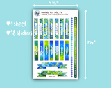 DIGITAL DOWNLOAD Monthly Kit Add-On (Painted Leaves)