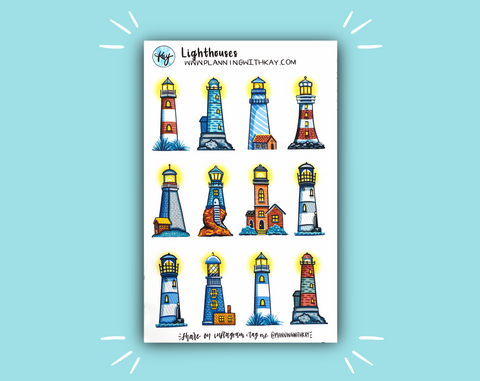 DIGITAL DOWNLOAD Lighthouses