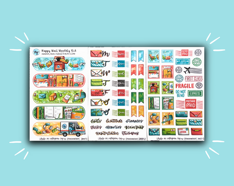 Safari August 2020 Monthly Kit Digital Printable Planner Stickers (for –  Plannerologystudio