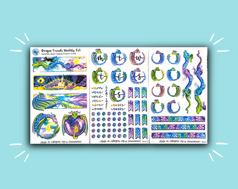 DIGITAL DOWNLOAD Dragon Friends Monthly Kit