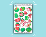 Watercolor Watermelons