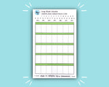 DIGITAL DOWNLOAD Large Blank Calendar (12 color options!)