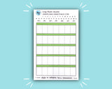 Large Blank Calendar (12 color options!)